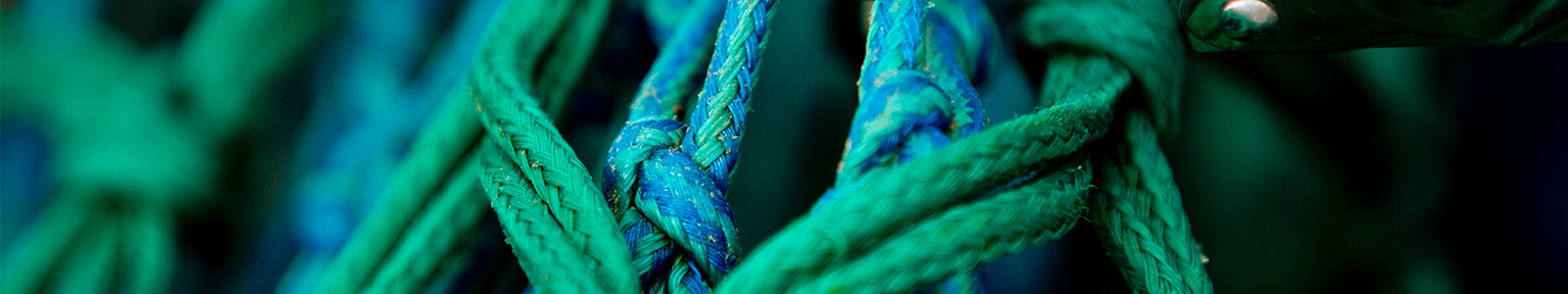 close up image of fishing nets