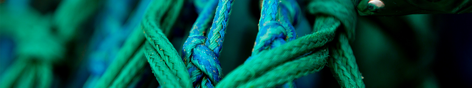 close up photo of fishing net ropes